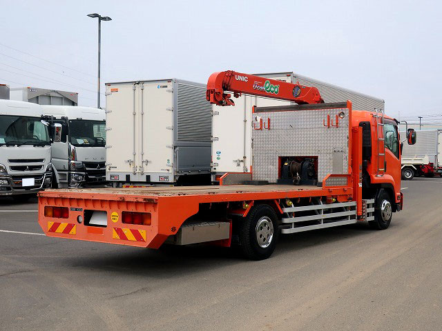 中古トラック いすゞクレーン付セルフローダー #6