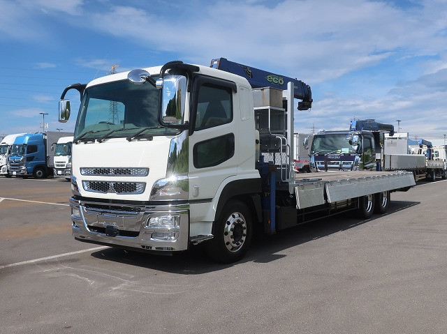 中古トラック 三菱ふそうクレーン付平ボディ ＃7