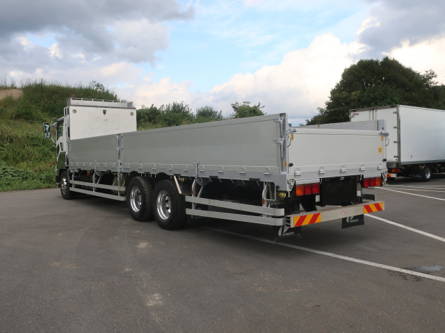 中古トラック いすゞ平ボディアルミブロック #4