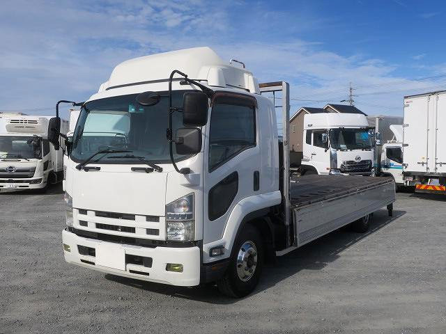 中古トラック いすゞ平ボディアルミブロック ＃5