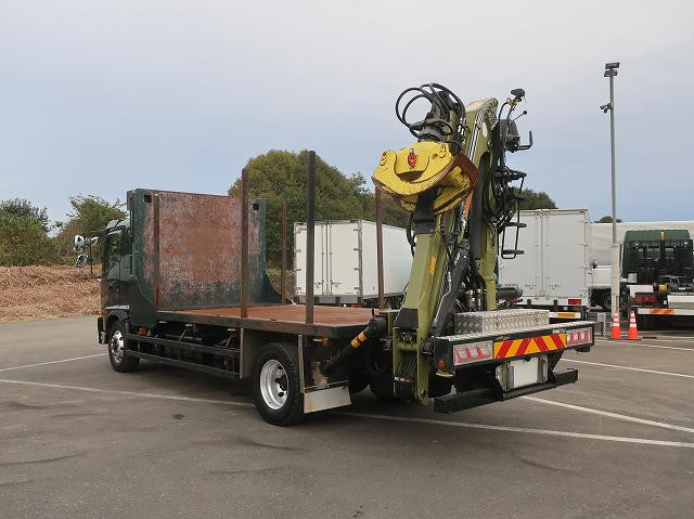 中古トラック 日野ヒアブクレーン付平ボディ #4