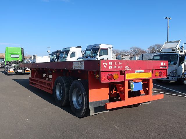 中古トラック ユソーキまな板セミトレーラー ＃4